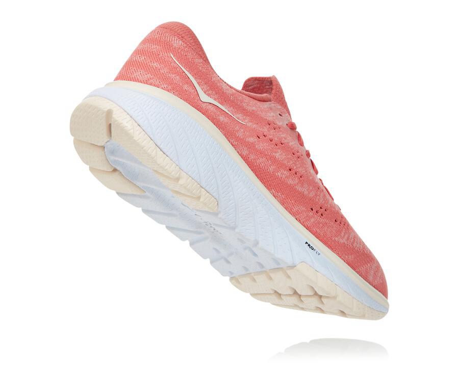 Hoka One One Vandresko Dame - Cavu 3 - Orange/Hvide - 519270FIK